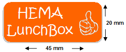 Hema Lunchbox Labels